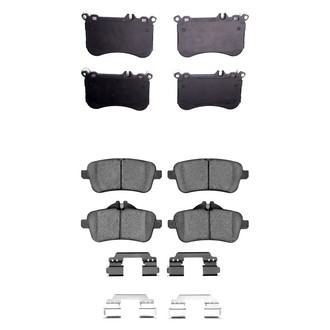 R1 Concepts® - Ceramic Front and Rear Brake Pad Set