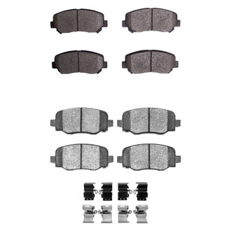 R1 Concepts® - Ceramic Front and Rear Brake Pad Set