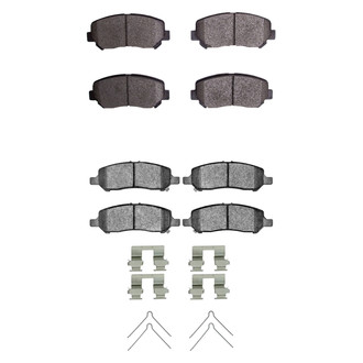 R1 Concepts® - Ceramic Front and Rear Brake Pad Set