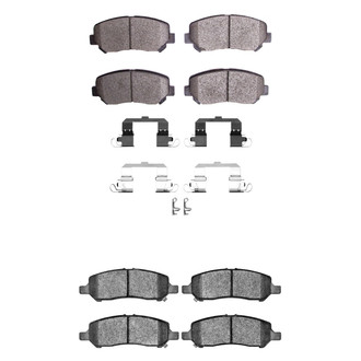 R1 Concepts® - Ceramic Front and Rear Brake Pad Set