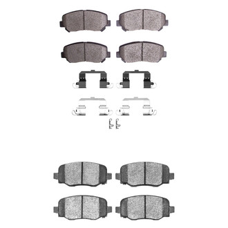 R1 Concepts® - Ceramic Front and Rear Brake Pad Set