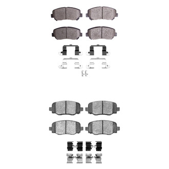 R1 Concepts® - Ceramic Front and Rear Brake Pad Set
