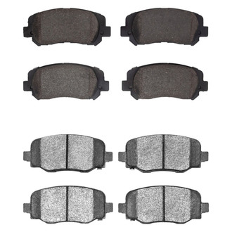 R1 Concepts® - Ceramic Front and Rear Brake Pad Set