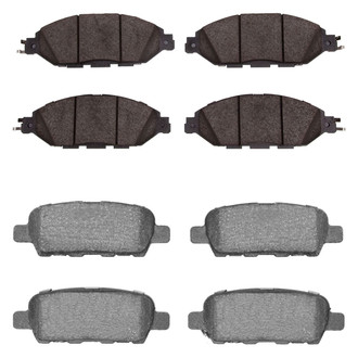 R1 Concepts® - Ceramic Front and Rear Brake Pad Set