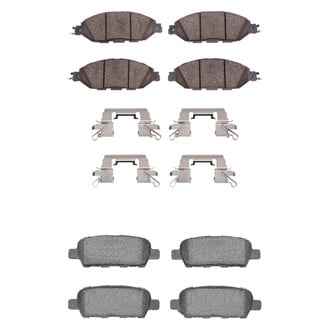 R1 Concepts® - Ceramic Front and Rear Brake Pad Set