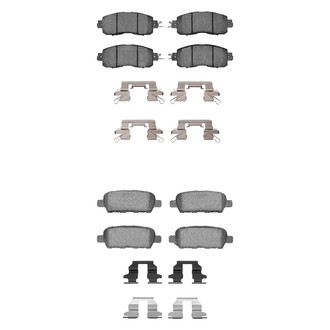 R1 Concepts® - Ceramic Front and Rear Brake Pad Set