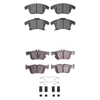 R1 Concepts® - Ceramic Front and Rear Brake Pad Set