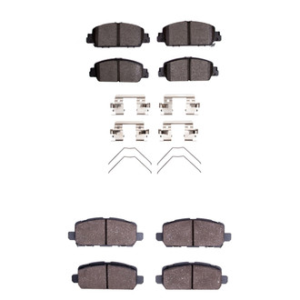 R1 Concepts® - Ceramic Front and Rear Brake Pad Set