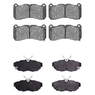 R1 Concepts® - Ceramic Front and Rear Brake Pad Set