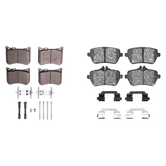 R1 Concepts® - Ceramic Front and Rear Brake Pad Set