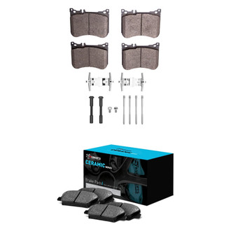 R1 Concepts® - Ceramic Front and Rear Brake Pad Set