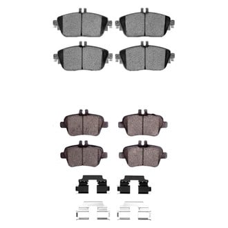 R1 Concepts® - Ceramic Front and Rear Brake Pad Set