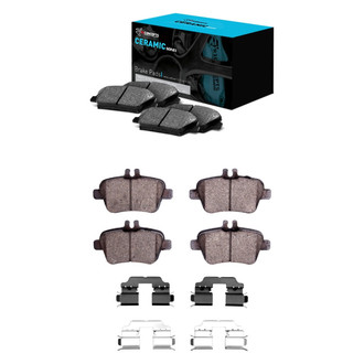 R1 Concepts® - Ceramic Front and Rear Brake Pad Set