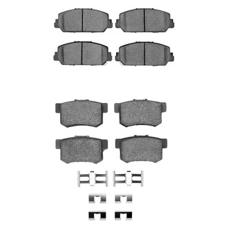R1 Concepts® - Ceramic Front and Rear Brake Pad Set