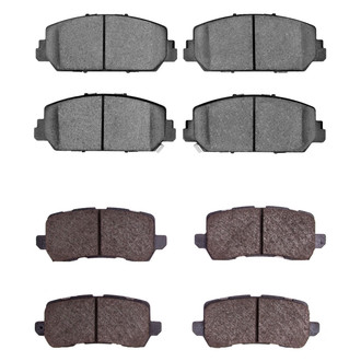 R1 Concepts® - Ceramic Front and Rear Brake Pad Set