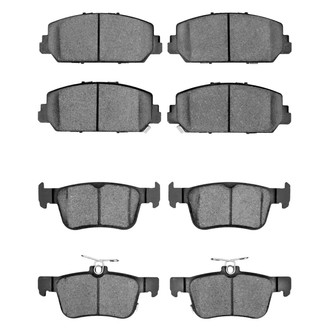 R1 Concepts® - Ceramic Front and Rear Brake Pad Set