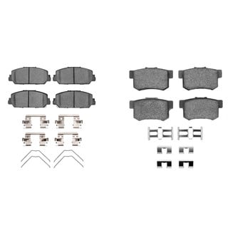R1 Concepts® - Ceramic Front and Rear Brake Pad Set