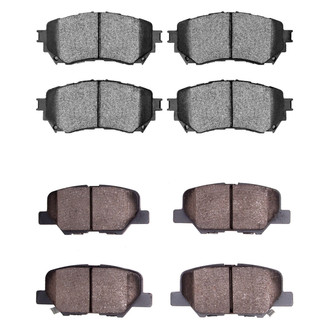 R1 Concepts® - Ceramic Front and Rear Brake Pad Set