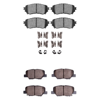 R1 Concepts® - Ceramic Front and Rear Brake Pad Set