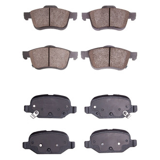 R1 Concepts® - Ceramic Front and Rear Brake Pad Set