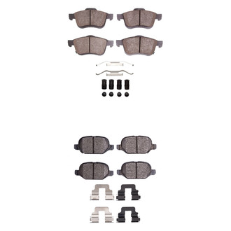 R1 Concepts® - Ceramic Front and Rear Brake Pad Set