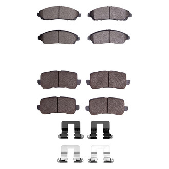 R1 Concepts® - Ceramic Front and Rear Brake Pad Set