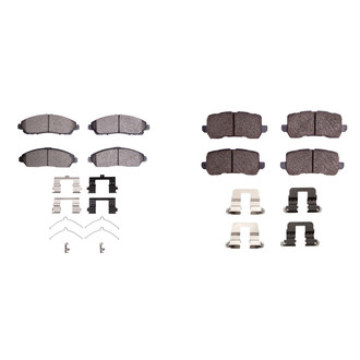 R1 Concepts® - Ceramic Front and Rear Brake Pad Set