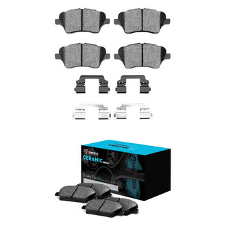 R1 Concepts® - Ceramic Front and Rear Brake Pad Set