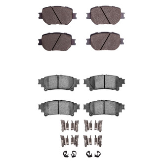 R1 Concepts® - Ceramic Front and Rear Brake Pad Set