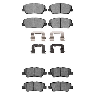 R1 Concepts® - Ceramic Front and Rear Brake Pad Set
