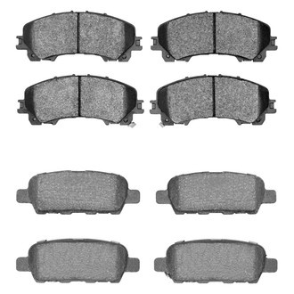 R1 Concepts® - Ceramic Front and Rear Brake Pad Set