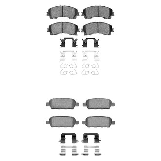 R1 Concepts® - Ceramic Front and Rear Brake Pad Set