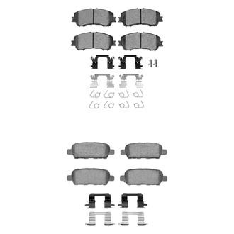 R1 Concepts® - Ceramic Front and Rear Brake Pad Set