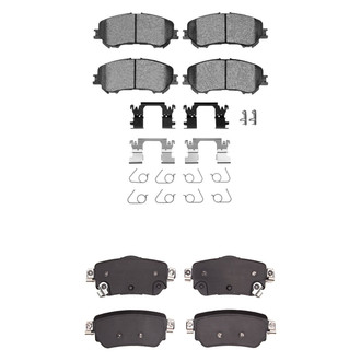 R1 Concepts® - Ceramic Front and Rear Brake Pad Set