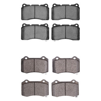 R1 Concepts® - Ceramic Front and Rear Brake Pad Set