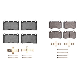 R1 Concepts® - Ceramic Front and Rear Brake Pad Set
