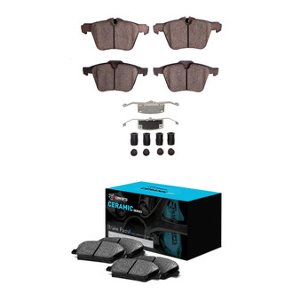 R1 Concepts® - Ceramic Front and Rear Brake Pad Set