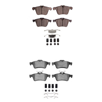 R1 Concepts® - Ceramic Front and Rear Brake Pad Set
