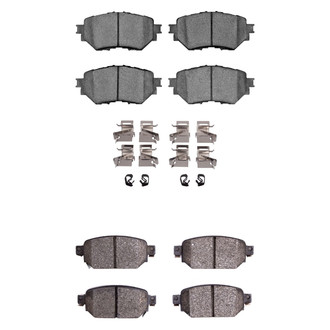 R1 Concepts® - Ceramic Front and Rear Brake Pad Set
