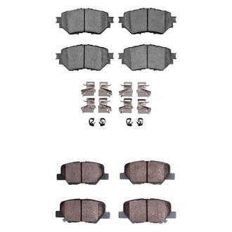 R1 Concepts® - Ceramic Front and Rear Brake Pad Set