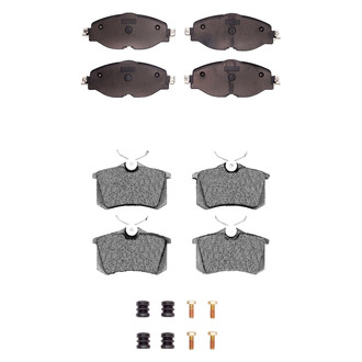R1 Concepts® - Ceramic Front and Rear Brake Pad Set