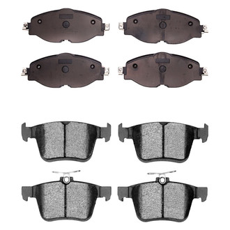 R1 Concepts® - Ceramic Front and Rear Brake Pad Set