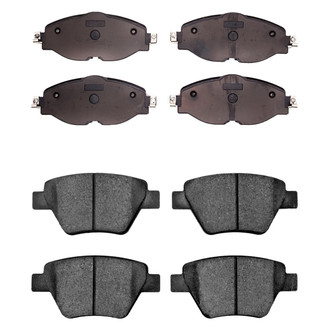 R1 Concepts® - Ceramic Front and Rear Brake Pad Set