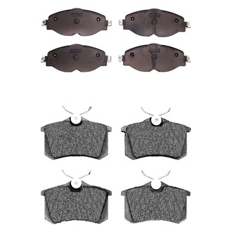 R1 Concepts® - Ceramic Front and Rear Brake Pad Set