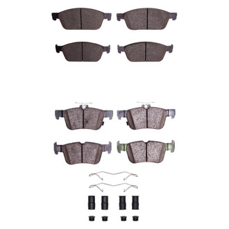 R1 Concepts® - Ceramic Front and Rear Brake Pad Set