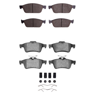 R1 Concepts® - Ceramic Front and Rear Brake Pad Set