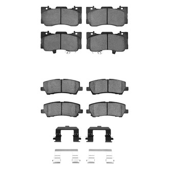 R1 Concepts® - Ceramic Front and Rear Brake Pad Set