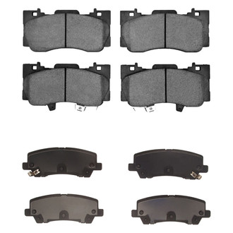 R1 Concepts® - Ceramic Front and Rear Brake Pad Set