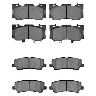 R1 Concepts® - Ceramic Front and Rear Brake Pad Set