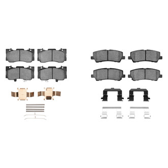 R1 Concepts® - Ceramic Front and Rear Brake Pad Set